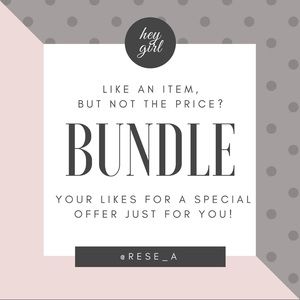 See a few things you like? ❤️ BUNDLE IT!